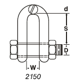Chain D- Shackles 