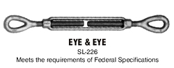 Eye & Eye Turnbuckles SL-226