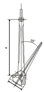 High Holding Anchor - Side View