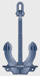 Stockless Anchor