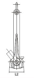 Stockless Anchor - Side View