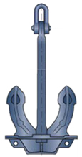 Stockless Anchor