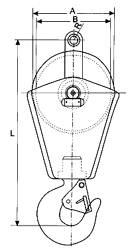 Crane Block - Front View