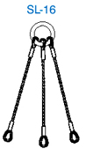 Three leg wire rope Sling