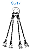 Four leg wire rope Sling