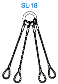 Four leg wire rope Sling